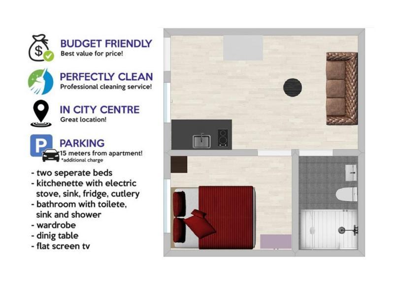 Budget Apartment Lelo Centar 5 Osijek Exterior foto